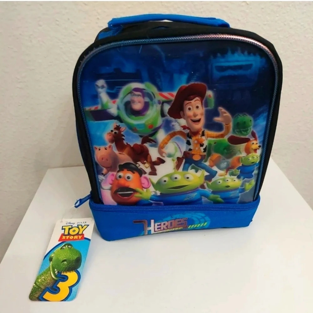 Disney TOY STORY Woody & friends Insulated Lunch Tote Bag